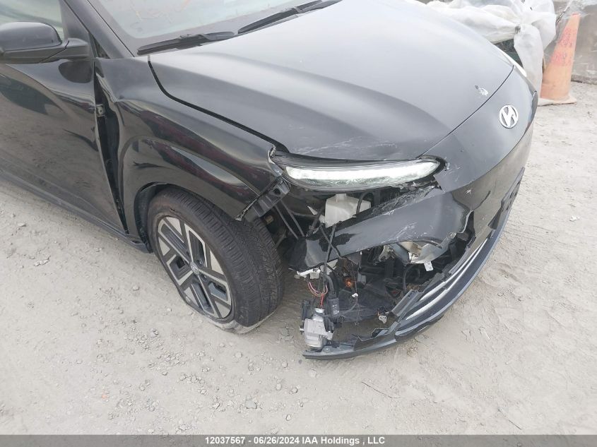 2022 Hyundai Kona Electric Preferred VIN: KM8K23AG8NU153589 Lot: 12037567