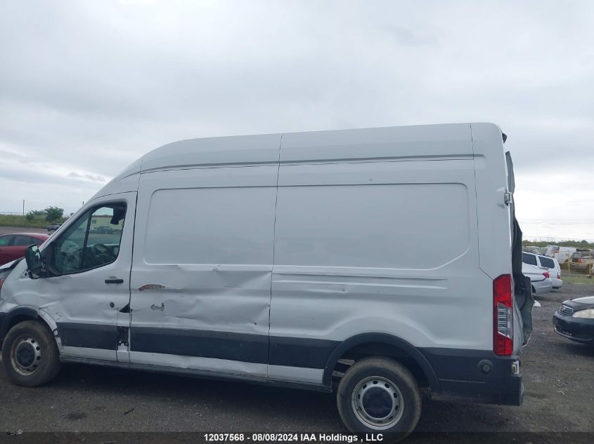 2019 Ford Transit T-250 VIN: 1FTYR2XG1KKB37172 Lot: 12037568