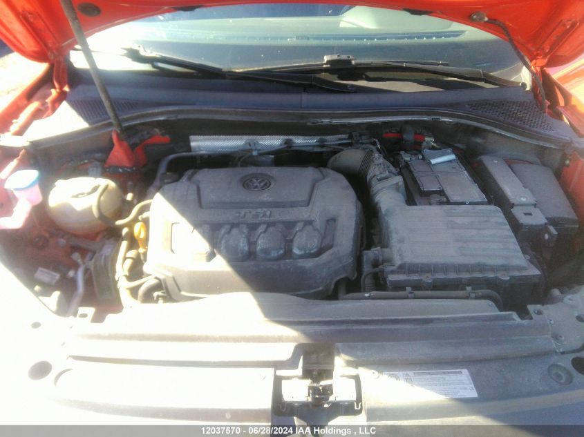 2018 Volkswagen Tiguan VIN: 3VV2B7AX9JM184913 Lot: 12037570