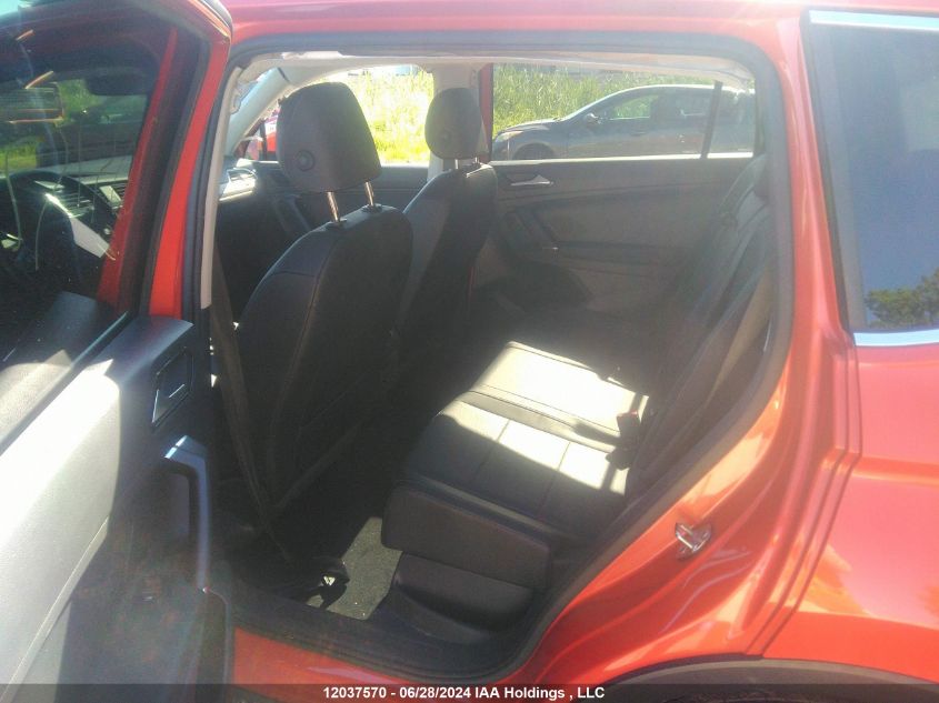 2018 Volkswagen Tiguan VIN: 3VV2B7AX9JM184913 Lot: 12037570