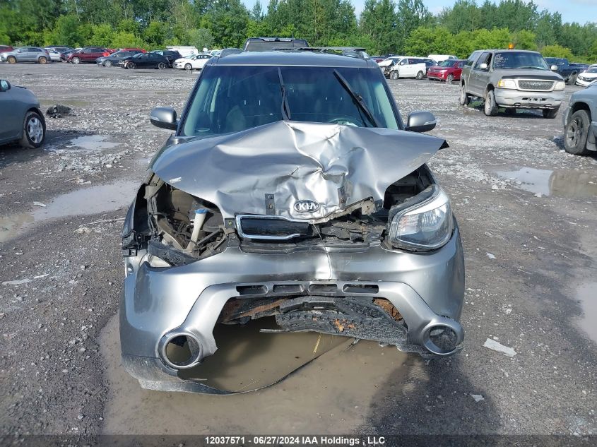 2015 Kia Soul + VIN: KNDJP3A59F7225514 Lot: 12037571