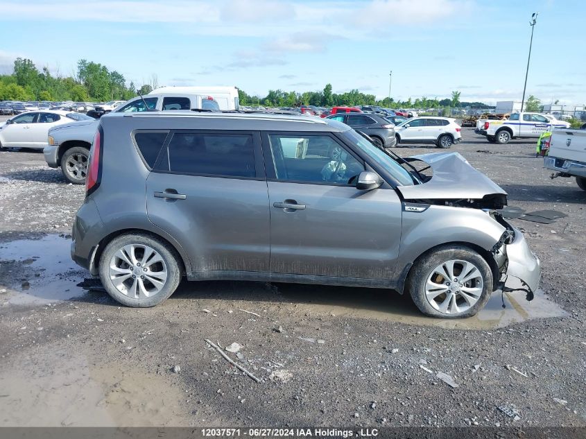 2015 Kia Soul + VIN: KNDJP3A59F7225514 Lot: 12037571