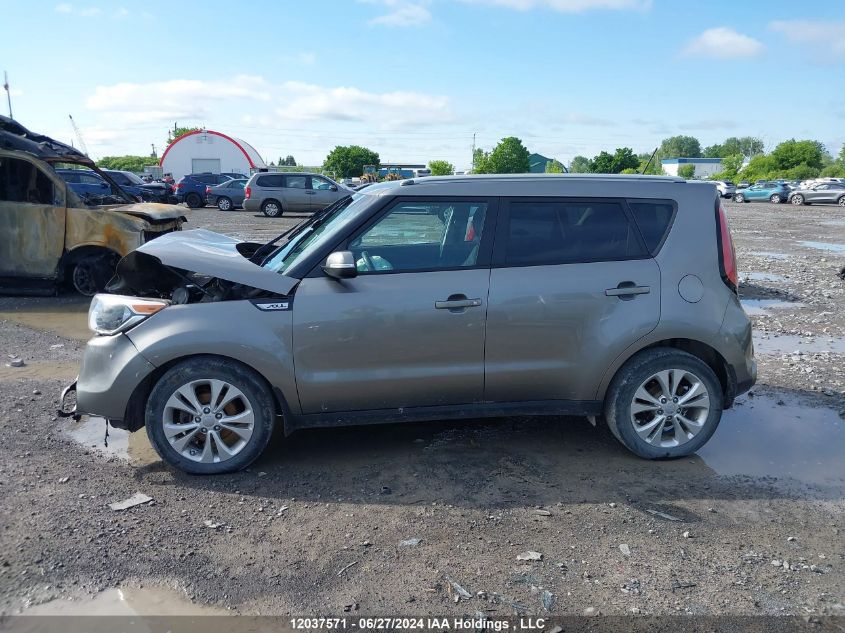 2015 Kia Soul + VIN: KNDJP3A59F7225514 Lot: 12037571