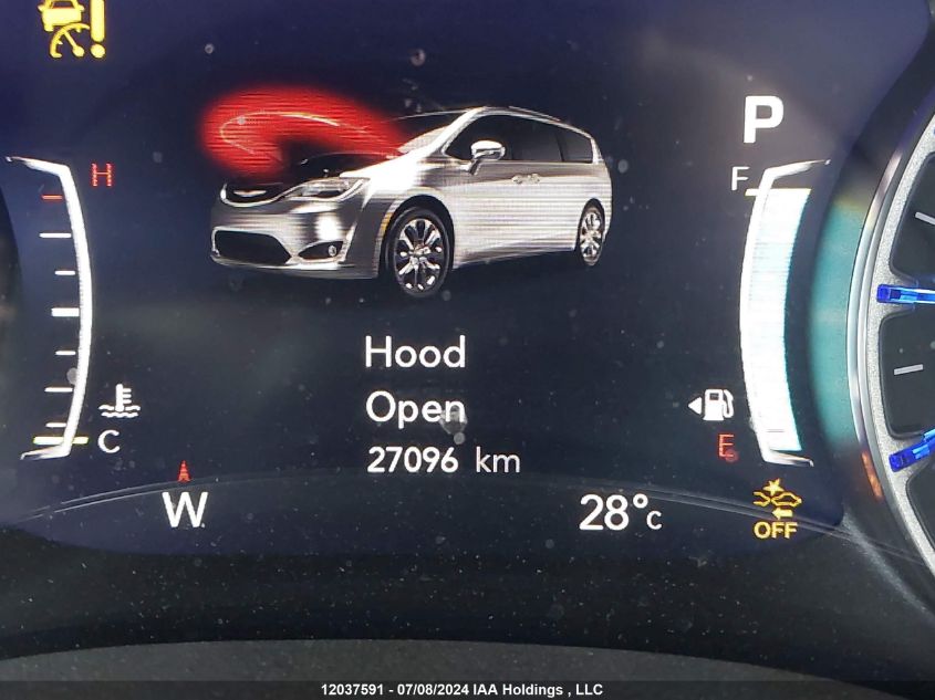 2018 Chrysler Pacifica Limited VIN: 2C4RC1GG4JR350584 Lot: 12037591