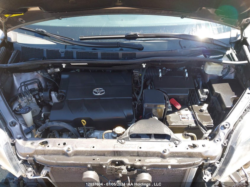 2015 Toyota Sienna Sport VIN: 5TDXK3DC6FS587969 Lot: 12037604