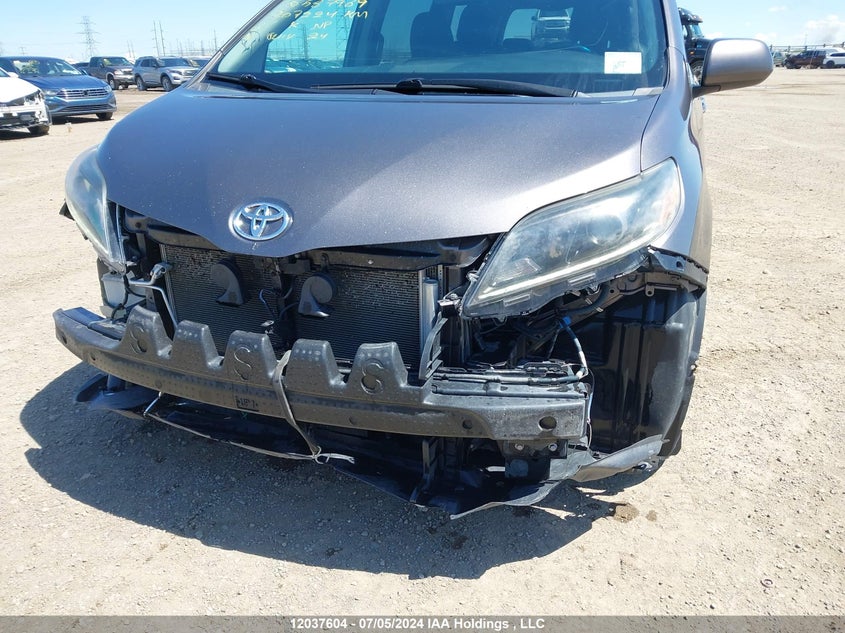 2015 Toyota Sienna Sport VIN: 5TDXK3DC6FS587969 Lot: 12037604