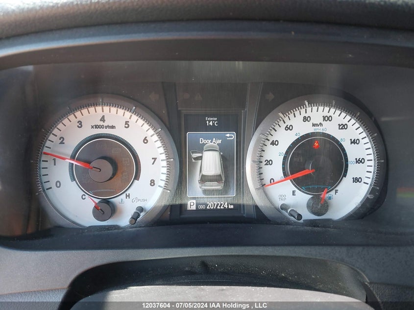 2015 Toyota Sienna Sport VIN: 5TDXK3DC6FS587969 Lot: 12037604