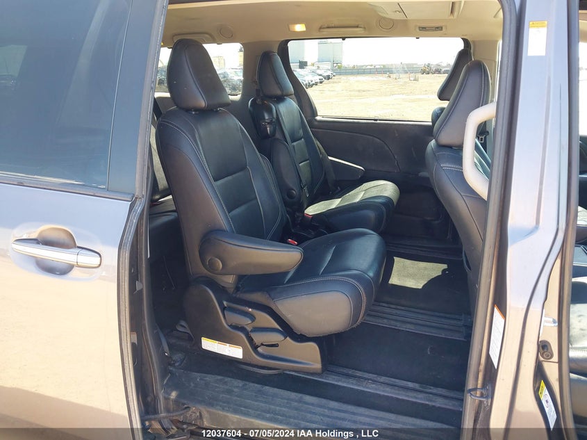 2015 Toyota Sienna Sport VIN: 5TDXK3DC6FS587969 Lot: 12037604