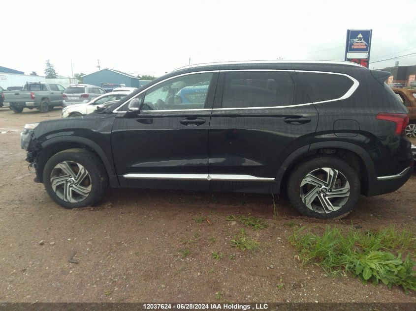 2022 Hyundai Santa Fe Sel VIN: 5NMS3DAJ9NH434746 Lot: 12037624
