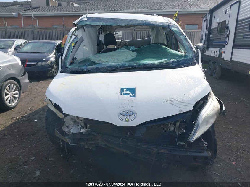 2015 Toyota Sienna VIN: 5TDZK3DC1FS653014 Lot: 12037628