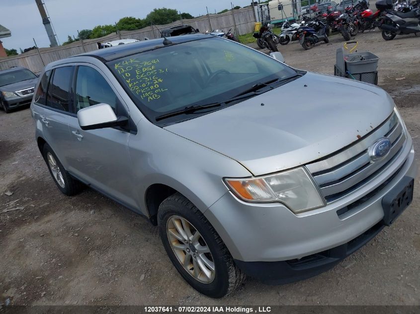 2010 Ford Edge Sel VIN: 2FMDK3JC4ABB60531 Lot: 12037641