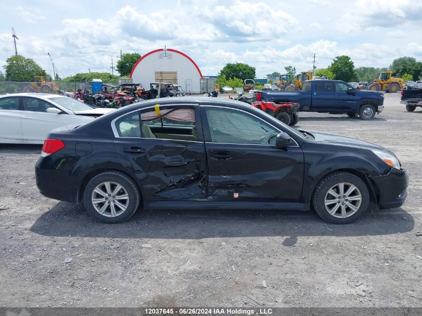 2012 Subaru Legacy 2.5I Premium VIN: 4S3BMBC61C3039661 Lot: 12037645