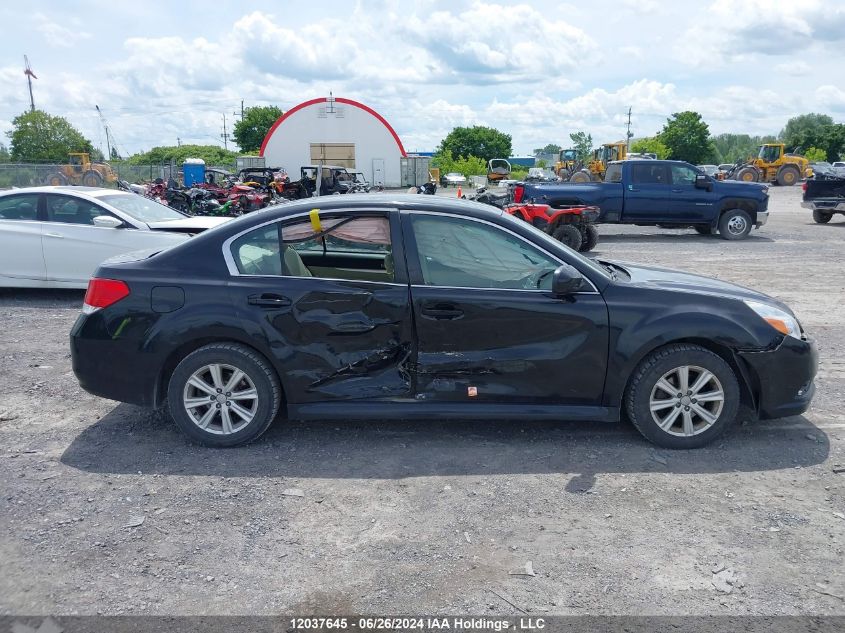 2012 Subaru Legacy 2.5I Premium VIN: 4S3BMBC61C3039661 Lot: 12037645