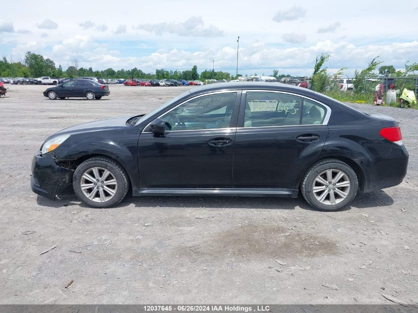2012 Subaru Legacy 2.5I Premium VIN: 4S3BMBC61C3039661 Lot: 12037645