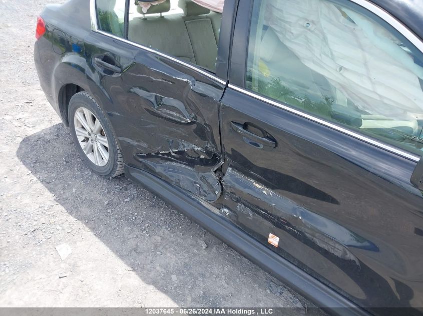 2012 Subaru Legacy 2.5I Premium VIN: 4S3BMBC61C3039661 Lot: 12037645