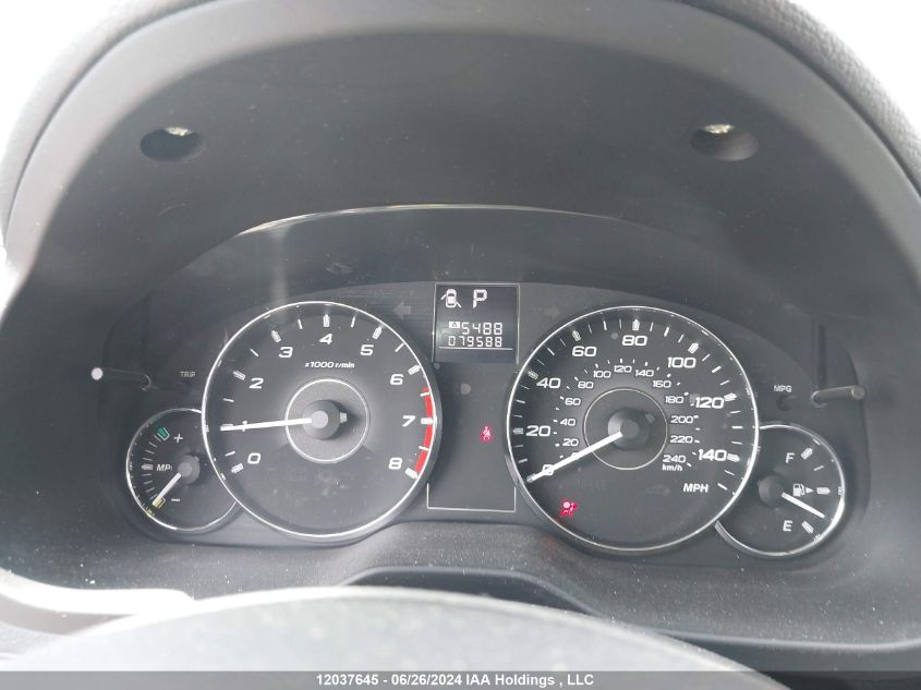 2012 Subaru Legacy 2.5I Premium VIN: 4S3BMBC61C3039661 Lot: 12037645