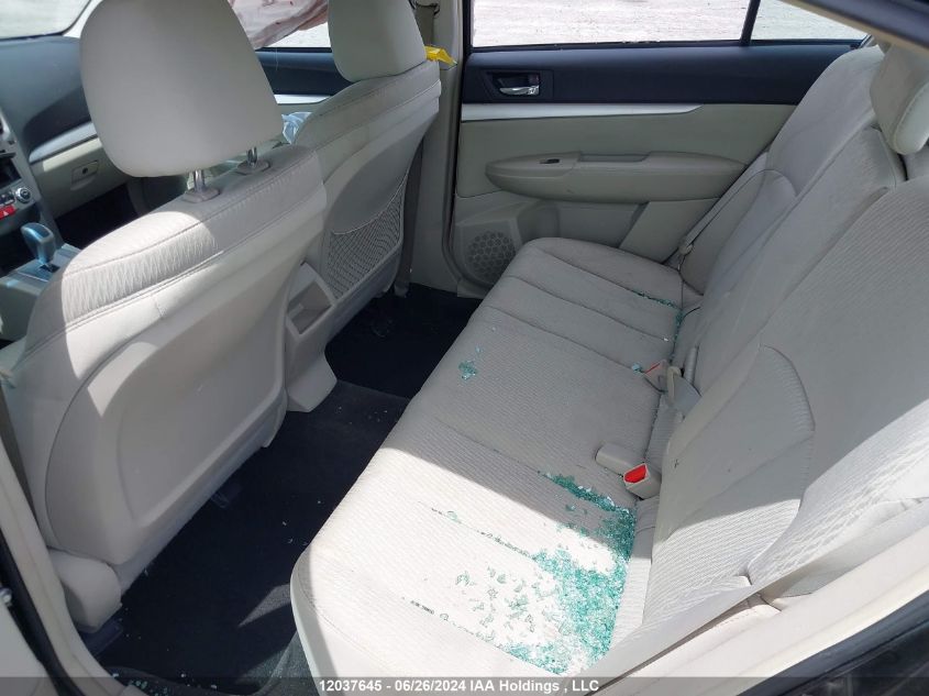 2012 Subaru Legacy 2.5I Premium VIN: 4S3BMBC61C3039661 Lot: 12037645