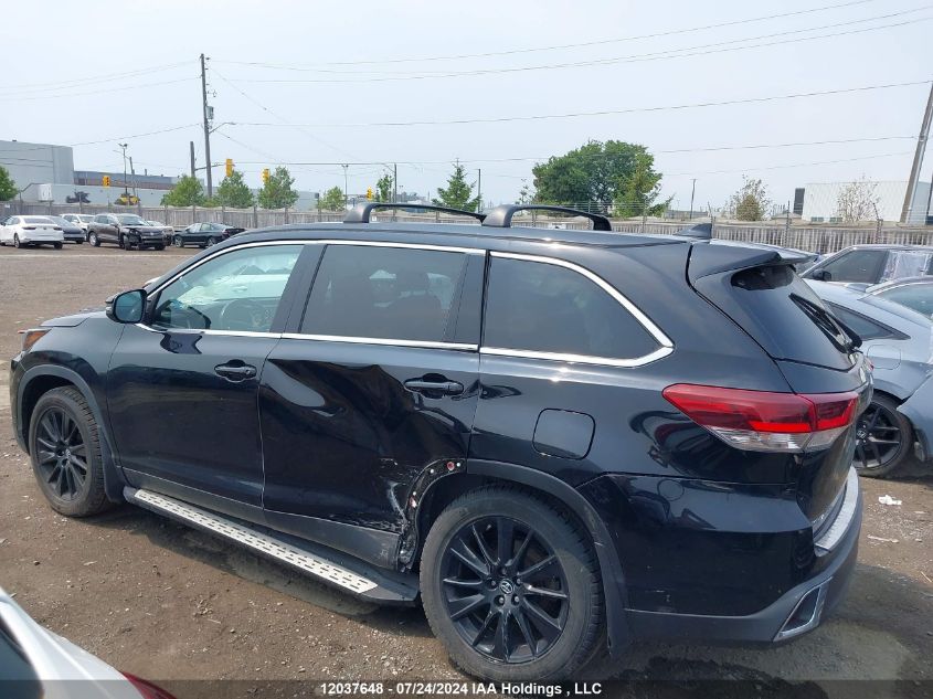 2019 Toyota Highlander Xle VIN: 5TDJZRFH1KS606967 Lot: 12037648