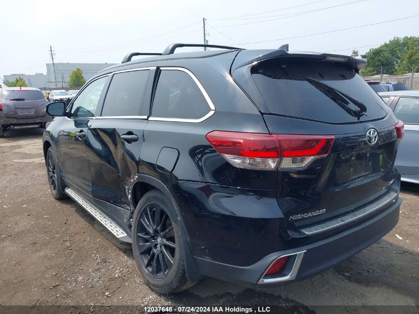2019 Toyota Highlander Xle VIN: 5TDJZRFH1KS606967 Lot: 12037648