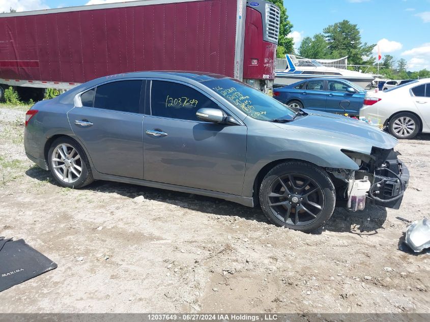 2009 Nissan Maxima S/Sv VIN: 1N4AA51E59C821458 Lot: 12037649