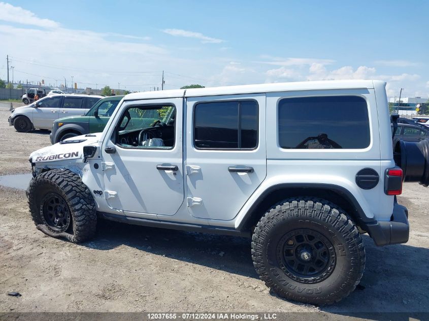 2022 Jeep Wrangler 4Xe Unlimited Rubicon VIN: 1C4JJXR67NW265956 Lot: 12037655