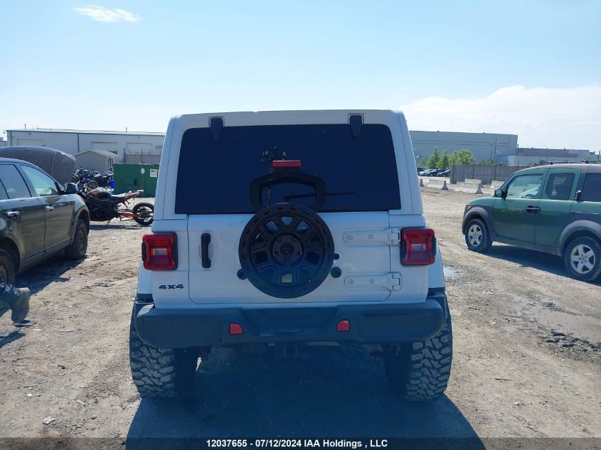 2022 Jeep Wrangler 4Xe Unlimited Rubicon VIN: 1C4JJXR67NW265956 Lot: 12037655