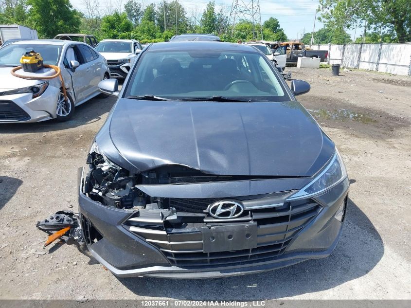 2019 Hyundai Elantra Se VIN: KMHD74LF6KU880598 Lot: 12037661