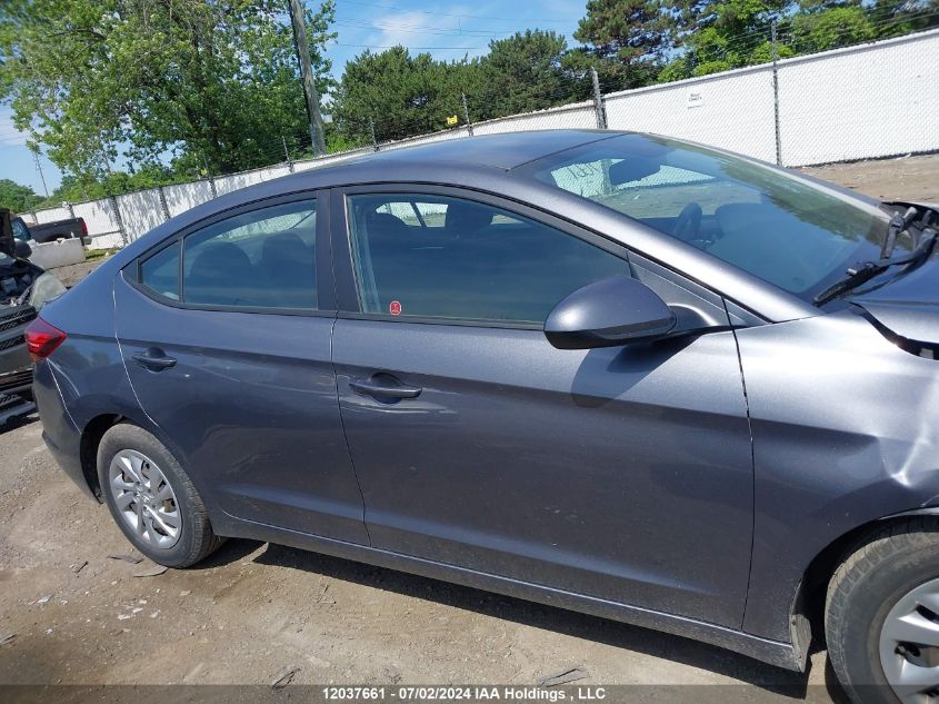 2019 Hyundai Elantra Se VIN: KMHD74LF6KU880598 Lot: 12037661