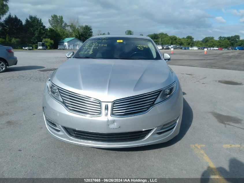 2013 Lincoln Mkz VIN: 3LN6L2G96DR828492 Lot: 12037665