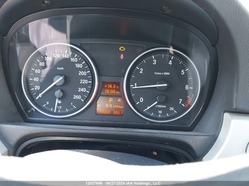 2011 BMW 323 I VIN: WBAPG7G57BNN18596 Lot: 12037666