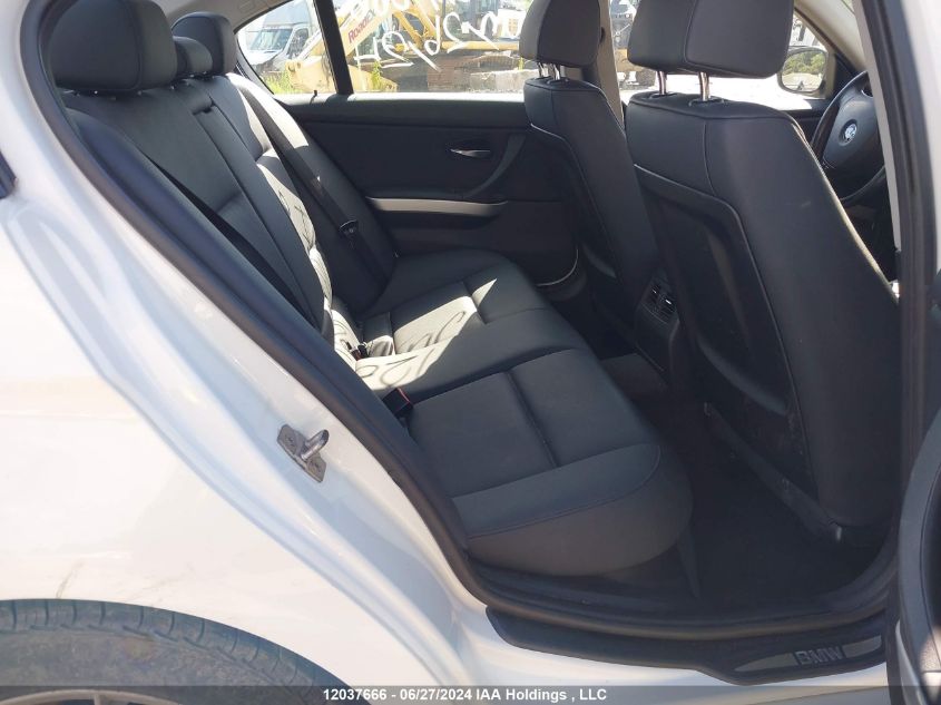 2011 BMW 323 I VIN: WBAPG7G57BNN18596 Lot: 12037666