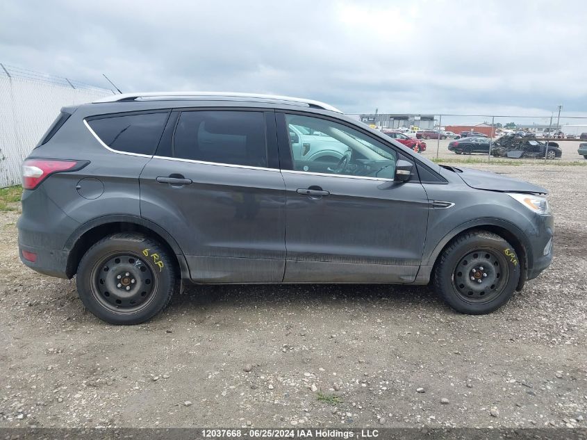 2017 Ford Escape Titanium VIN: 1FMCU9J93HUA85807 Lot: 12037668