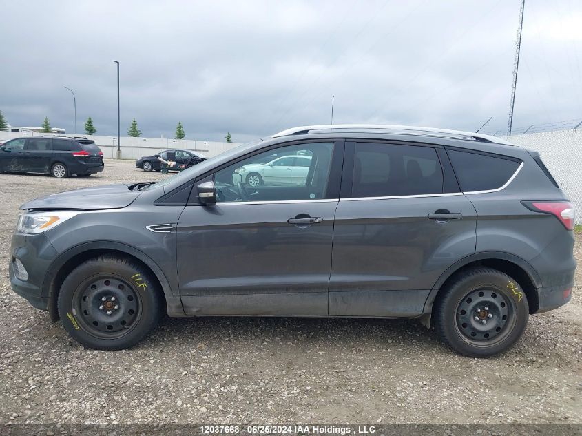 2017 Ford Escape Titanium VIN: 1FMCU9J93HUA85807 Lot: 12037668