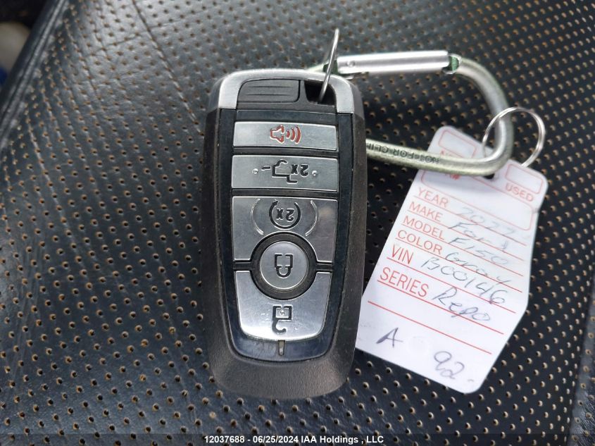 2022 Ford F150 Supercrew VIN: 1FTEW1E84NFB00146 Lot: 12037688