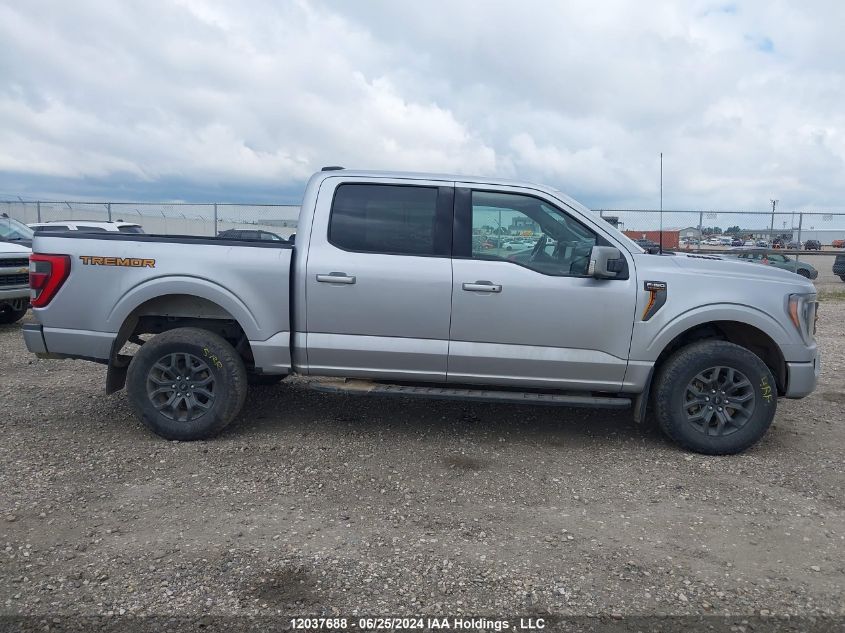 2022 Ford F150 Supercrew VIN: 1FTEW1E84NFB00146 Lot: 12037688