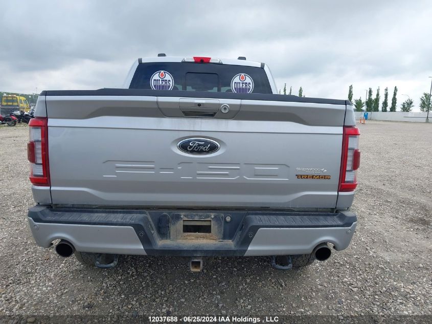 2022 Ford F150 Supercrew VIN: 1FTEW1E84NFB00146 Lot: 12037688