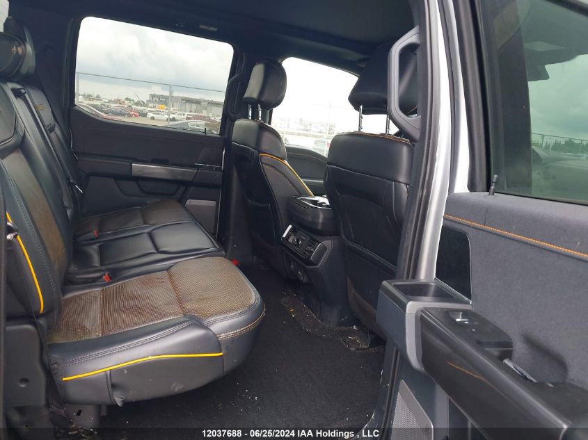 2022 Ford F150 Supercrew VIN: 1FTEW1E84NFB00146 Lot: 12037688