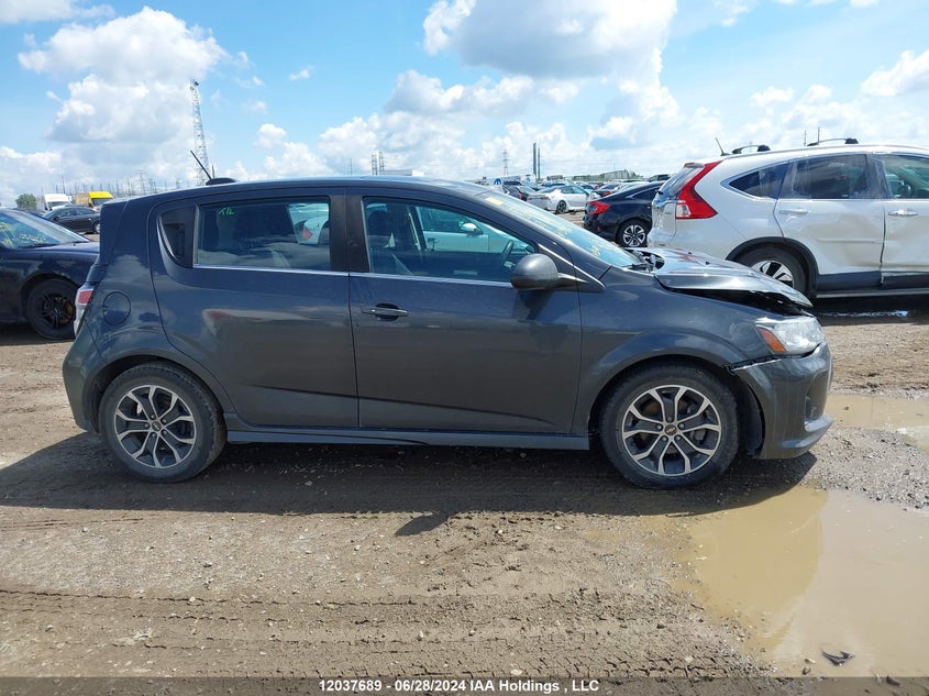 2017 Chevrolet Sonic VIN: 1G1JD6SB7H4139176 Lot: 12037689