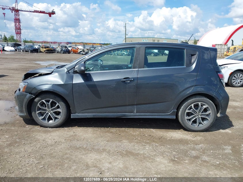 2017 Chevrolet Sonic VIN: 1G1JD6SB7H4139176 Lot: 12037689