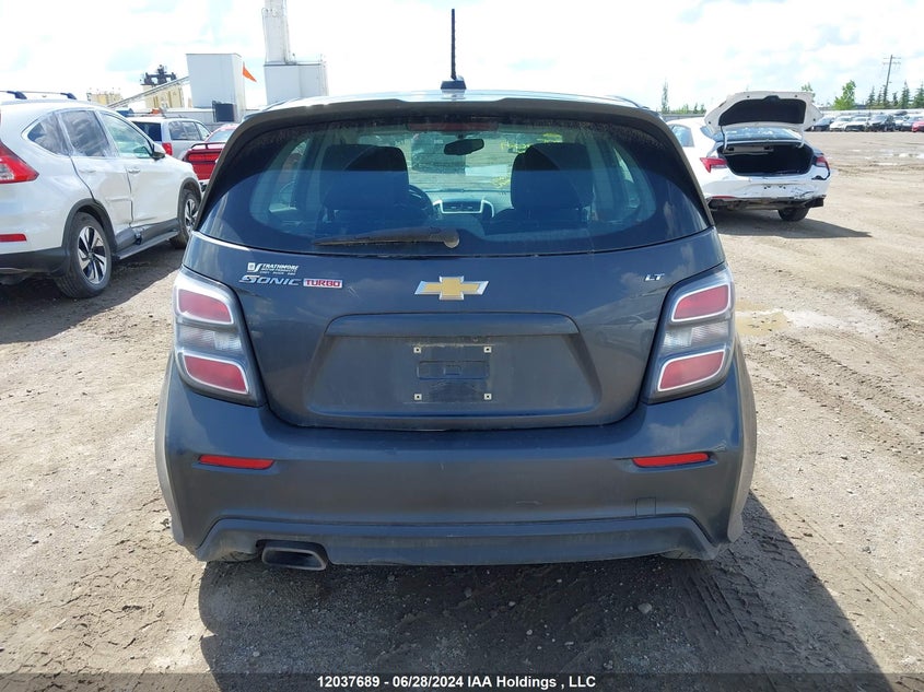 2017 Chevrolet Sonic VIN: 1G1JD6SB7H4139176 Lot: 12037689