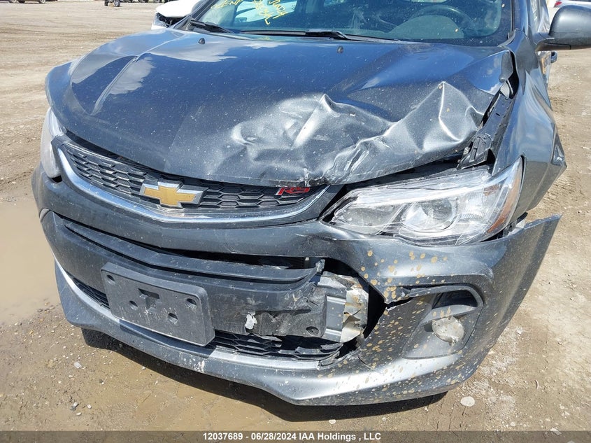 2017 Chevrolet Sonic VIN: 1G1JD6SB7H4139176 Lot: 12037689