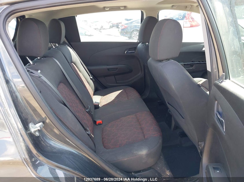 2017 Chevrolet Sonic VIN: 1G1JD6SB7H4139176 Lot: 12037689