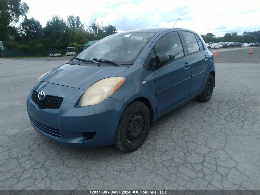 2007 Toyota Yaris VIN: JTDKT923475045113 Lot: 12037690