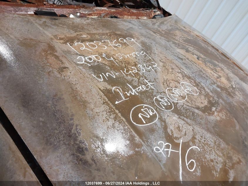 2004 GMC Sierra 2500Hd VIN: 1GTHK23114F142342 Lot: 12037699