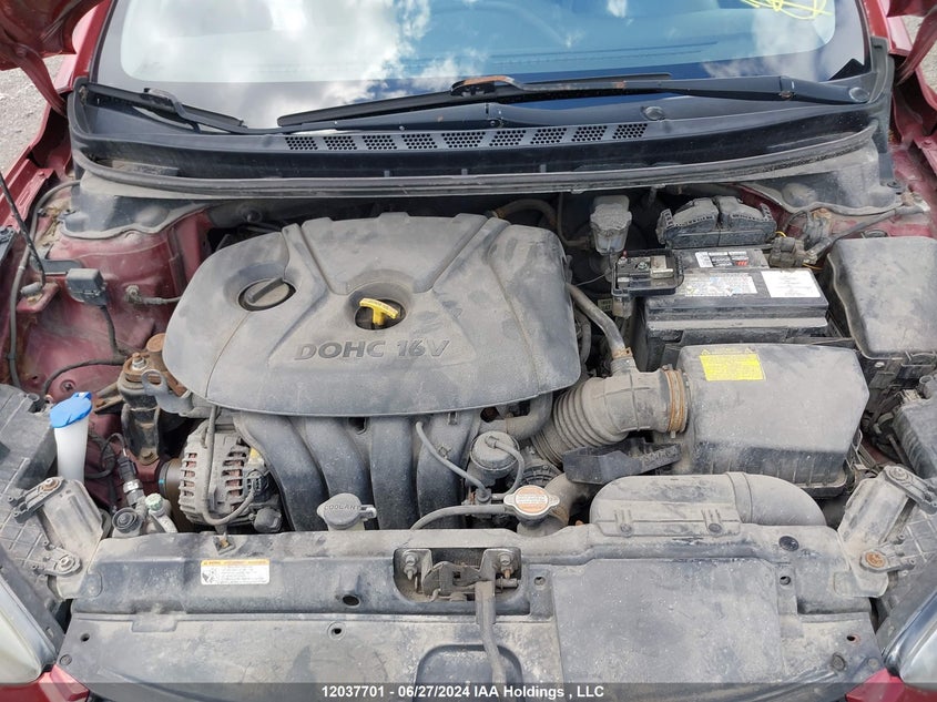 2012 Hyundai Elantra VIN: 5NPDH4AE6CH115477 Lot: 12037701