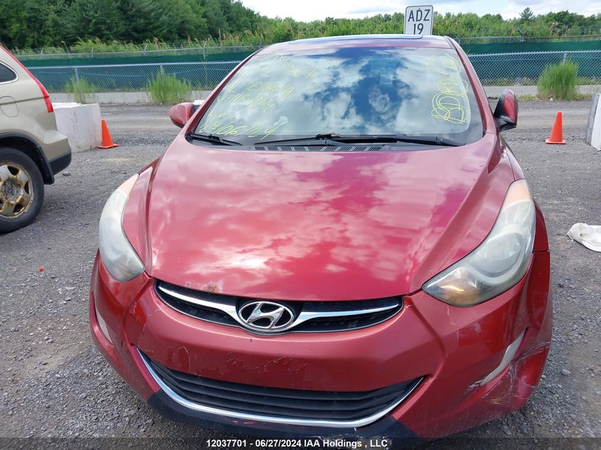2012 Hyundai Elantra VIN: 5NPDH4AE6CH115477 Lot: 12037701
