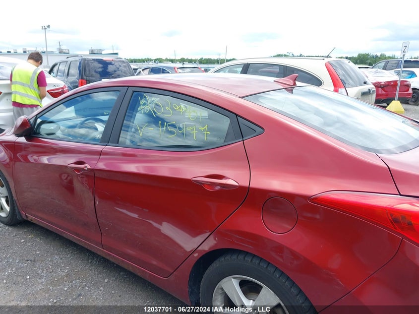2012 Hyundai Elantra VIN: 5NPDH4AE6CH115477 Lot: 12037701