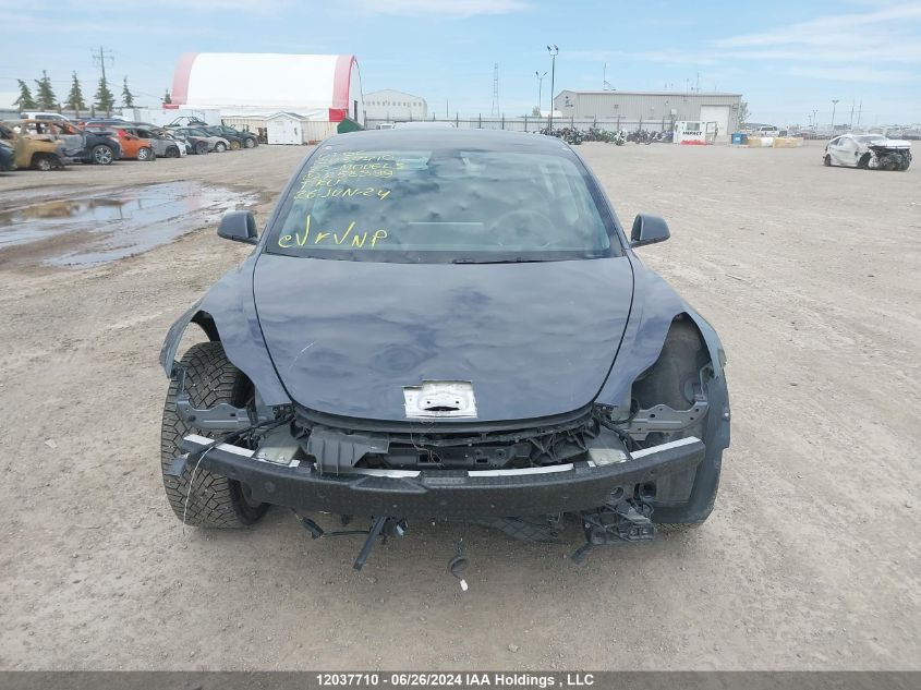 2022 Tesla Model 3 VIN: 5YJ3E1EA9NF258399 Lot: 12037710