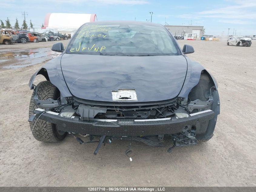 2022 Tesla Model 3 VIN: 5YJ3E1EA9NF258399 Lot: 12037710