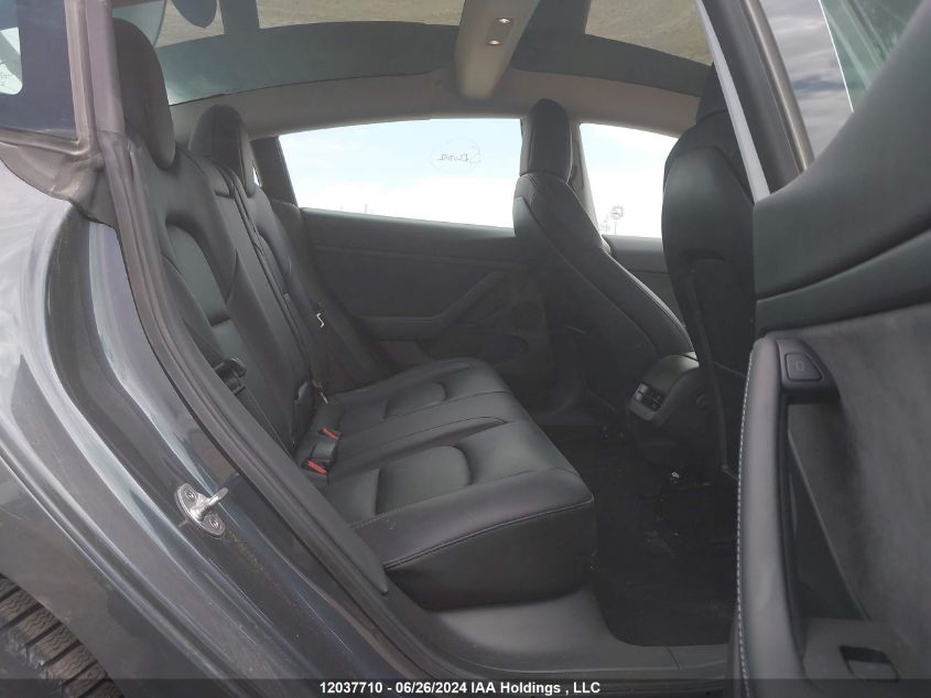 2022 Tesla Model 3 VIN: 5YJ3E1EA9NF258399 Lot: 12037710